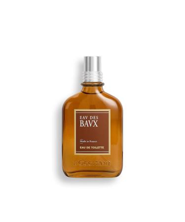 L'Occitane Woody Eau des Baux Eau de Toilette for Men 2.5 Fl Oz