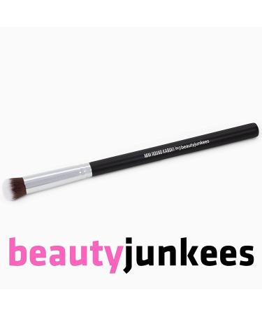 Mineral Powder Eyeshadow Makeup Brush - Small Mini Round Top Kabuki Brush for Blending Smoky Eye - Cruelty-Free Synthetic Dome Brush for Setting Concealer Liquid Cream Cosmetics - Buy Online on GoSupps.com