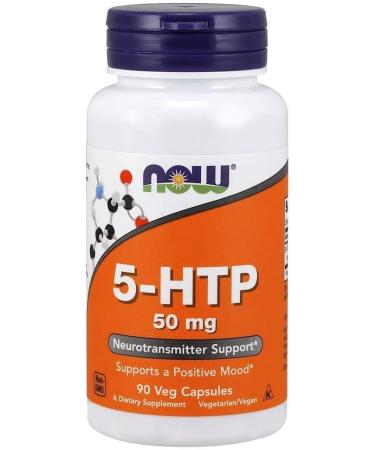 Now 5-HTP 50 mg - 90 Caps | Enhance Mood & Sleep | Fast International Shipping - Buy Online on GoSupps.com