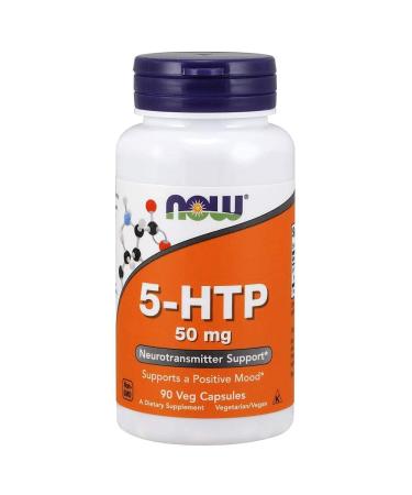 Now 5-HTP 50 mg - 90 Caps