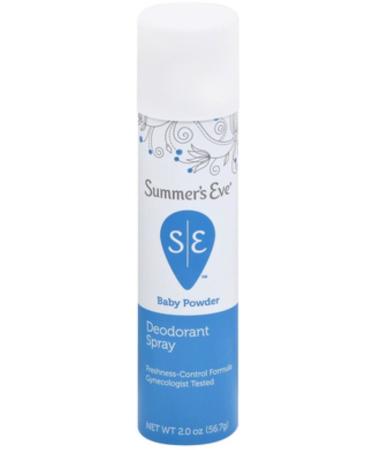 Summers Eve Pwdr Deod SPR Size 2z