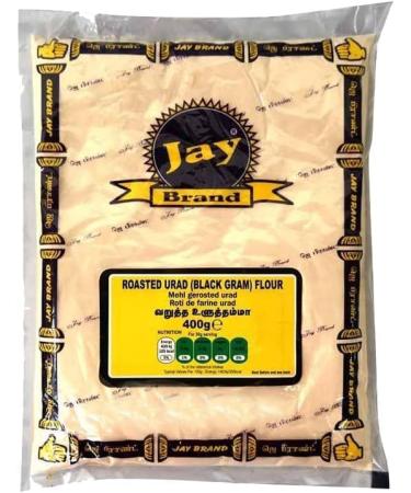 Seelans Superstore Jay Brand Urad Flour | 400G | Papad Four | White Lentil Flour | Vegan | Nutritious | Indian Origin (Pack of 2) - Buy Online on GoSupps.com