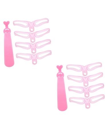 Ipetboom 2 Sets Eyebrow Makeup Stencil Eyebrow Stencils Eyebrow Ruler Template Make up Tool