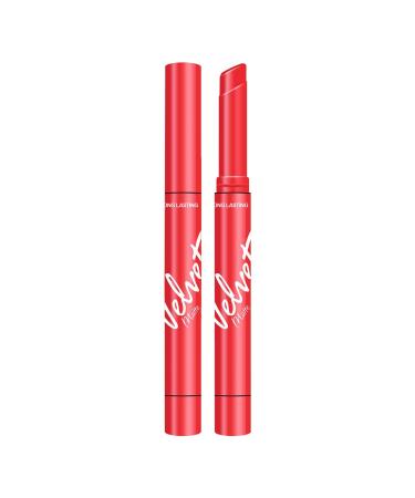 TianWlio Vibrant lip balm for women - Velvet Care lipstick is long-lasting and easy to apply with makeup 2.5g waterproof lipstick