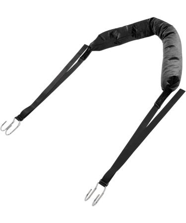 Decompression Device for Back Support - Lightweight Traction Belt for Home Office and Travel | Gods Protect Lumbar Spine (Black) - Buy Online on GoSupps.com