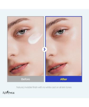 ISNTREE Hyaluronic Acid Natural Suncream 50ml 1.69 fl oz | SPF 50 | Korean Skincare | Moisturizing | No White Cast | Korean Sunscreen | Broad Spectrum | Mild Formula - Buy Online on GoSupps.com