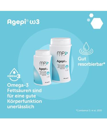 MP Labo Agepi Omega 3 - 60 capsules - Buy Online on GoSupps.com