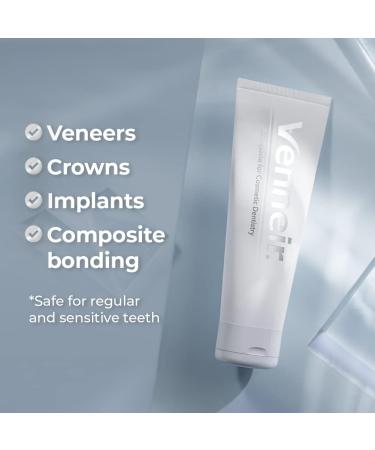 Venneir Professional Toothpaste for Whitening&Stain Removing - for Veneers, Implants, Bonding, Crowns & Natural Teeth - 75gm - Buy Online on GoSupps.com