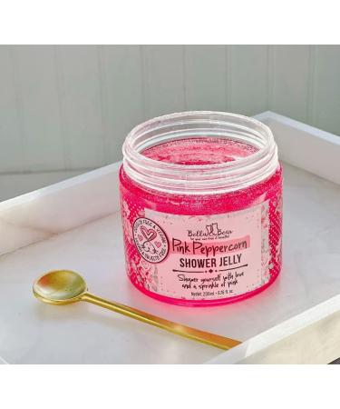 Bella & Bear Pink Peppercorn Shower Jelly - Travel Friendly 6.7oz - Great Gifts for Girls - Buy Online on GoSupps.com