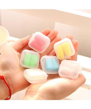 24 Sets Soft Foam Earplugs - Noise Cancelling Sound Blocking Hearing Protection with Case - International Shipping - Buy Online on GoSupps.com