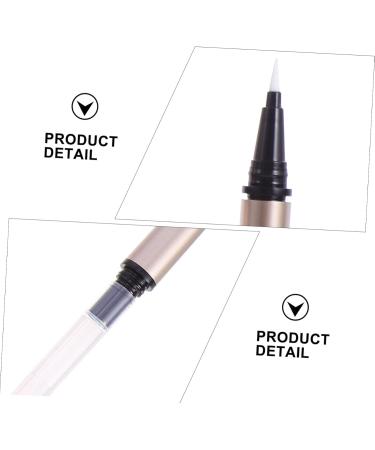OHPHCALL 20 Pcs Eyeliner Empty Pipe Empty Nail Oil Pen White Eyeliner Red Eyeliner Lash Containers Plastic 1 count (Pack of 1) Goldenx4pcs - Buy Online on GoSupps.com