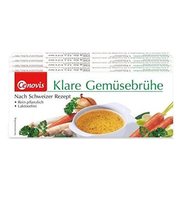 Cenovi's vegetable broth cubes 4x 12 pieces