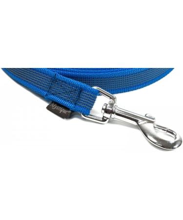 Mystique Rubberized Leash - Durable 20mm Standard Carabiner - 2.5m - Blue - Perfect for International Shipping - Buy Online on GoSupps.com