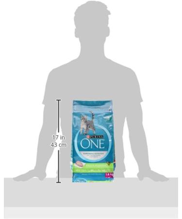 Purina ONE +Plus Dry Cat Food Indoor Advantage Turkey - 1.8 kg Bag 1.8 kg (Pack of 1) - Buy Online on GoSupps.com