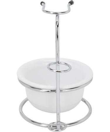 2-in-1 Razor Brush Bowl Set & Shaving Stand - Premium Foam Shell Holder for Men | International Shipping - Buy Online on GoSupps.com