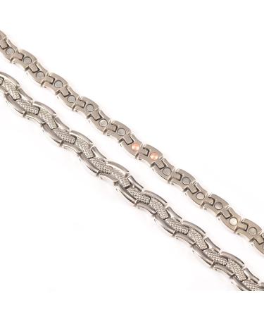 Women's Titanium Magnetic Therapy Anklet for Arthritis Relief | Pain Management Solution - Buy Online on GoSupps.com
