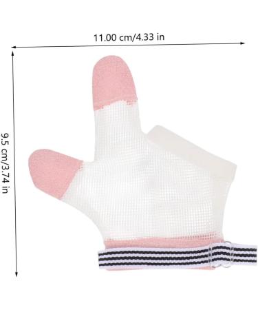 2 Pairs Healeved Ring Biting Gloves for Children | Thumb Protector & Finger Sucking Stop Gloves | Baby Supply - Buy Online on GoSupps.com