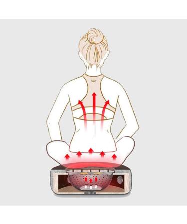 40cm Smokeless Moxibustion Cushion Set 360 Degree Rotatable Vent Adjust Temperature Moxibustion Heating Pad Moxa Cone Burner Box Moxibustion Sit Chair for MeditationYoga Relax - Buy Online on GoSupps.com