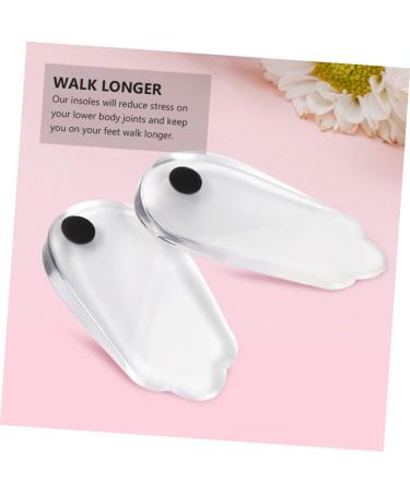 FOMIYES Heel Pad Protectors - 4 Pairs Unisex Insoles for High Heels & Bow Legs - Gel Shoe Pads for Men & Women - Buy Online on GoSupps.com