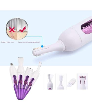 Multifunctional Portable Eyebrow & Hair Trimmer Kit Stainless Steel Clipper for Easy Grooming | Ideal for Nose Ear & Eyebrows - Buy Online on GoSupps.com