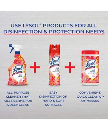 Buy Lysol All Purpose Cleaner Spray - Mandarin & Ginger Lily 32 Fl Oz | Best International Shipping - Buy Online on GoSupps.com