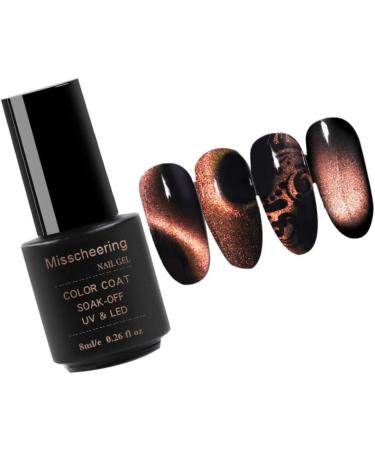 Balacoo 3pcs black gel flash suit nail gel nails gel 5d cat eye gel nail polish magnet 9 d Symphony extend 5.3*2.2cmx3pcs As Shownx3pcs - Buy Online on GoSupps.com