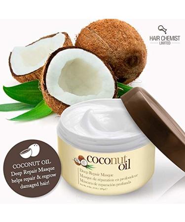 Hair Chemist Coconut Repair Masque 8oz - Deep Conditioning Treatment - Buy Online on GoSupps.com