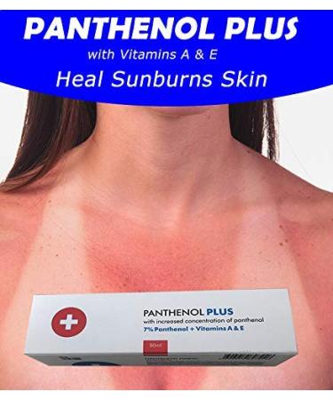 Buy Panthenol Plus Cream - Nourishing Skin Care & Sunburn Relief for Irritated & Dry Skin - Fast International Shipping - Buy Online on GoSupps.com