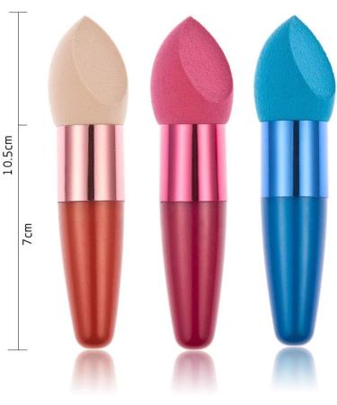 U-K Lollipop Makeup Brushes Cosmetic Tool Wet&Dry Use Makeup Sponge Blender Foundation Blender Sponges for Liquid Cream Concealer Random Portable and Useful as shown - Buy Online on GoSupps.com