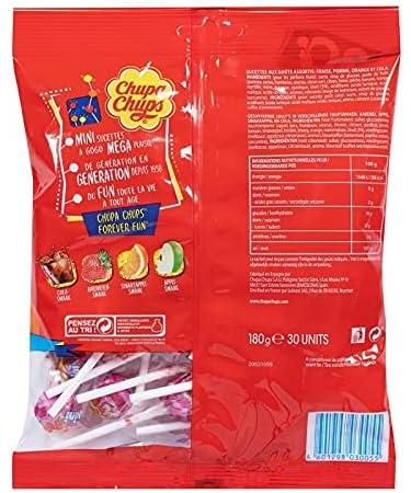 Mini Fruit Lollipops 180 g Chupa Chups Pack of 4 - Buy Online on GoSupps.com