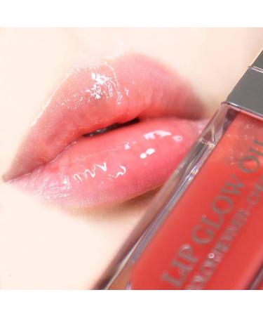 Charm Kiss Hydrating Lip Glow Oil - Transparent Plumping Lip Gloss for Lip Care - Rosewood Tinted Moisturizing Lip Oil - Buy Online on GoSupps.com