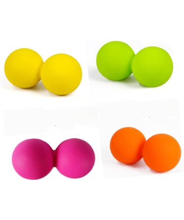 Buy Healvian 2-in-1 Silicone Yoga Roll & Weightlifting Massage Balls for Ultimate Fascia Relief - International Shipping Available - Buy Online on GoSupps.com