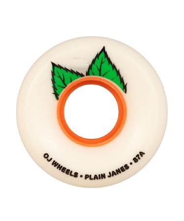 OJ Skateboard Wheels Plain Jain Keyframe 87a Skateboard Wheels -Set of 4 Wheels Plain Jane 56mm