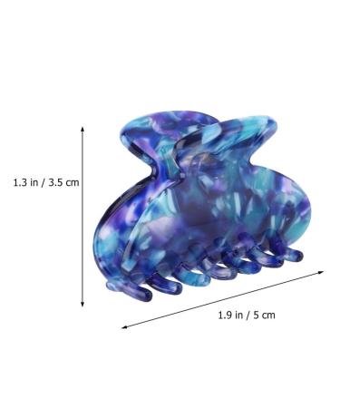 Lurrose Tortoiseshell Hair Claws - Acetate Leaf French Design Clips for Women & Girls - Ponytail Holders (Color 4) - Buy Online on GoSupps.com