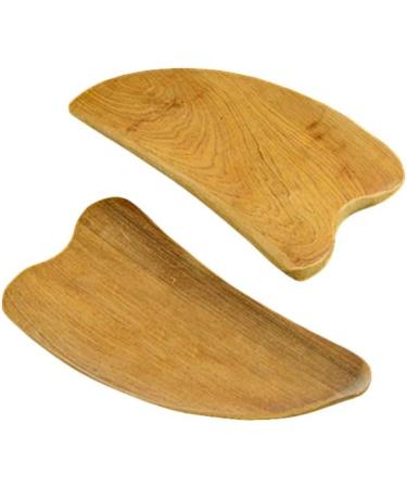 Healifty Gua Sha Tool - Wooden Scraping Plate for Physiotherapy & Blood Circulation | Camphor Wood Massage Tool - International Shipping - Buy Online on GoSupps.com