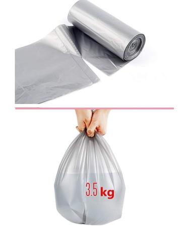 6 Pack Garbage Bags Trash Bag Roll Plastic Colored Dustbin Bin Liners - Buy Online on GoSupps.com