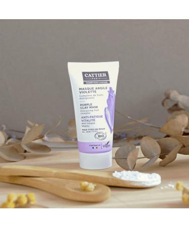 CATTIER PARIS Cattier Mini Mask Purple Clay All Skin Types 30 ml - Buy Online on GoSupps.com