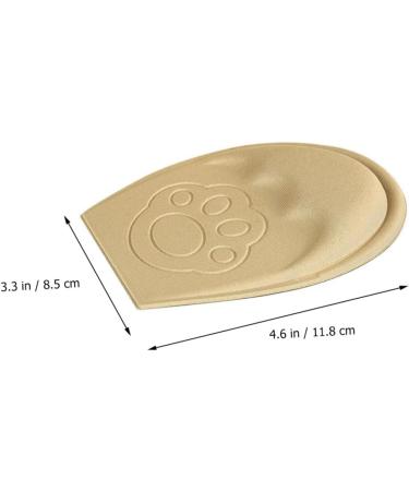 Mobestech 12 Pairs Forefoot Half Size Insoles for Plantar Heels - Bunion Pads & Sticky Shoe Cushions Black Foam Foot Protectors - Buy Online on GoSupps.com