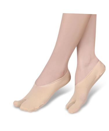 Healeved Men's Invisible Boat Socks | 1 Pair Separator Foot Socks | Polyester Fiber | Men's Tools Socks | Bandages for Men | 17.8x8cm - Buy Online on GoSupps.com