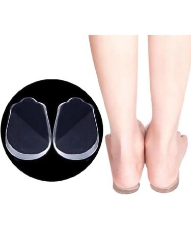 Unisex O Leg Corrective Heel Cushion Support Pad - Transparent Shoe Inserts for Kids & Adults - 1 Pair - Buy Online on GoSupps.com