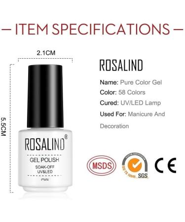 Nail Gel Polish Neon Hybrid Varnish Semi Permanent Nail Art Design Soak Off Top Base Coat Esmalte UV Gel Nail Polish - (Color: RA08) - Buy Online on GoSupps.com
