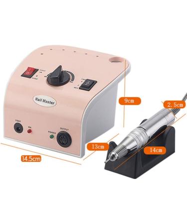 Electric Nail Drill Set Professional 30000RPM Adjustable Speed Manicure Pedicure Nail File with 4 Drill Handle Foot Pedal 2 - Buy Online on GoSupps.com