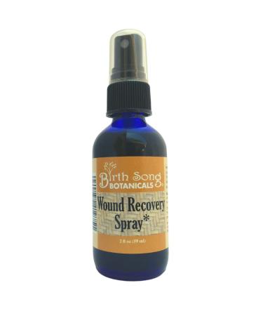 Birth Song Botanicals Antiseptic Wound Recovery Spray for First Aid Healing First Aid Kit Addition 2oz Bottle