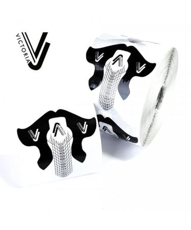 VJ Nail Forms Plastic (100 pcs)