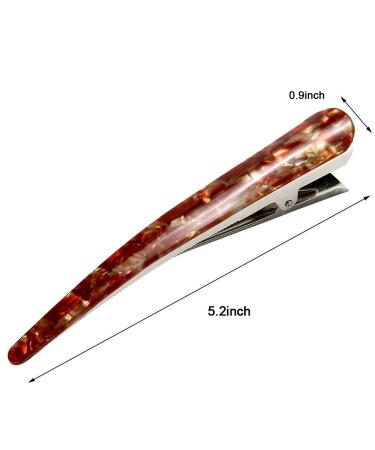 Loneedy 3-Piece Duck Bill Hair Clips for Thick Hair | Fashionable Hairpins in Black Gold Blue for Women & Girls - Buy Online on GoSupps.com