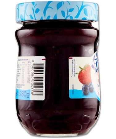 Hero Light Confiture Light Bread Dough Wild Berries Italy 280g - Buy Online on GoSupps.com
