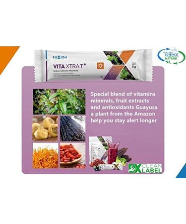 Zeal by Fuxion Vita Xtra T - Natural Herbs & Fruits Clean Energy Drink with Natural Caffeine - 28 ct Pouch - Buy Online on GoSupps.com