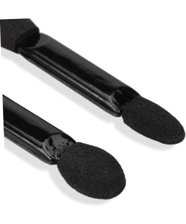 PLAFOPE 50pcs Eye Shadow Applicator Eyeshadow Double Sided Makeup Eyeshadow Brush Black - Buy Online on GoSupps.com