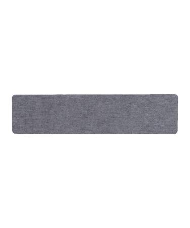 Huwen water-absorbing stone tray fast drying non-slip water-absorbing diatomite coatings |Water-drying soap bowl toothbrush coasters for bathroom and kitchen dark gray 30*8cm