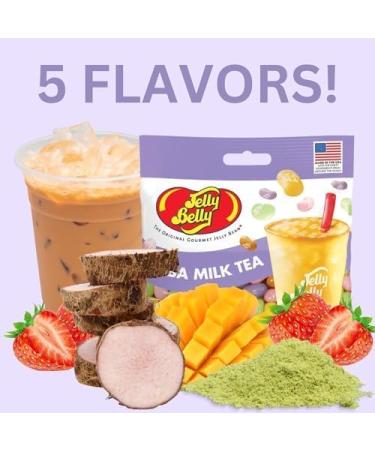Jelly Belly Bubble Milk Tea Gourmet Jelly Beans 3-pack Bundle 100g - Christmas & Holidays Candy - Vegan Candy Dairy Free Snacks Kosher Candy Gluten Free Bulk Candy Stocking Stuffers for Teens - Buy Online on GoSupps.com